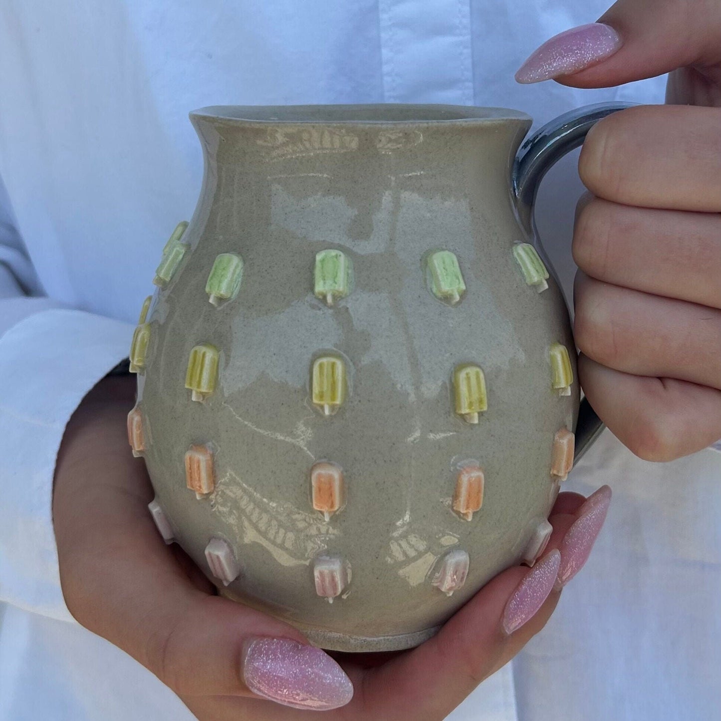 Ice Cream 20 Ounce Ceramic Mug