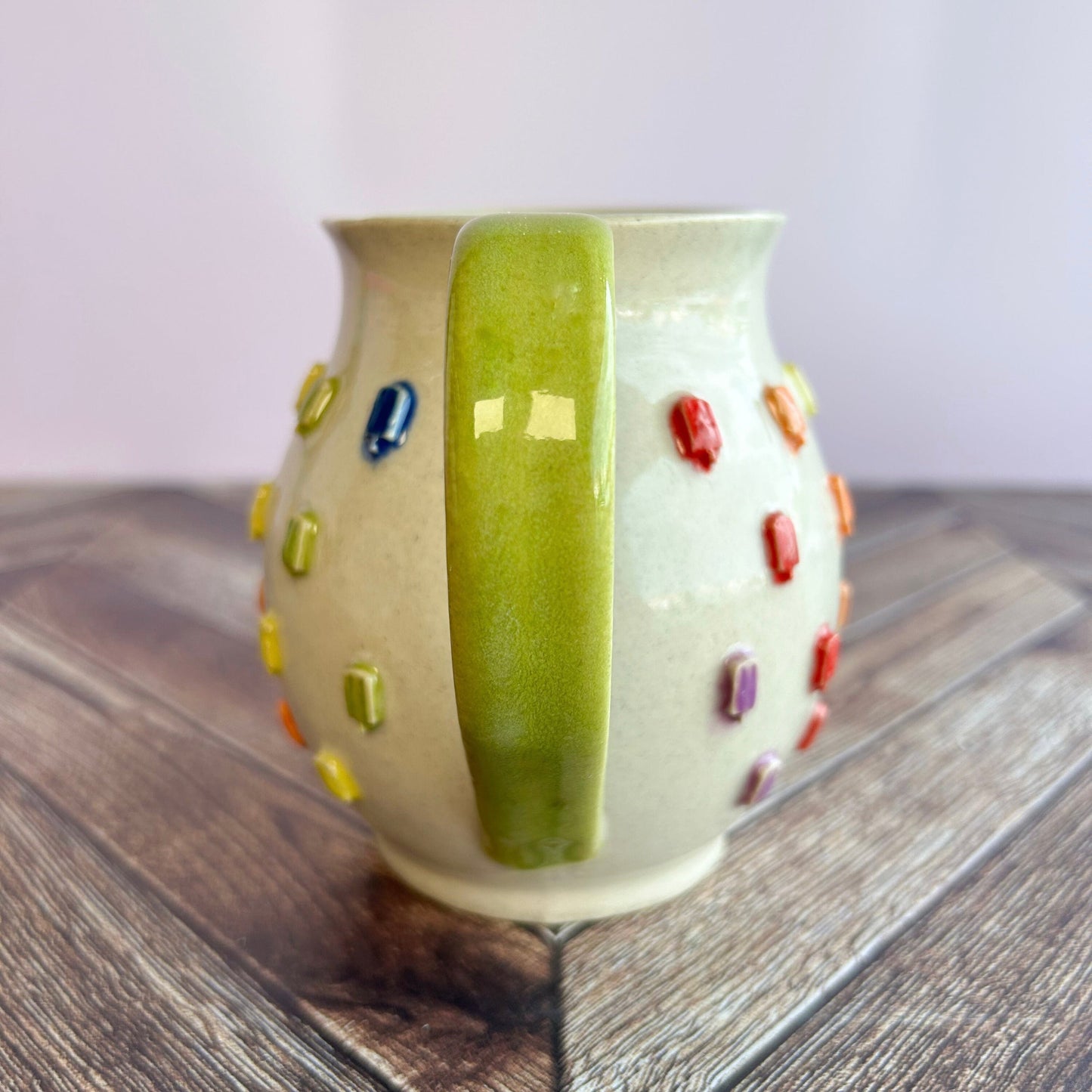 Rainbow Ice Cream 20 Ounce Ceramic Mug