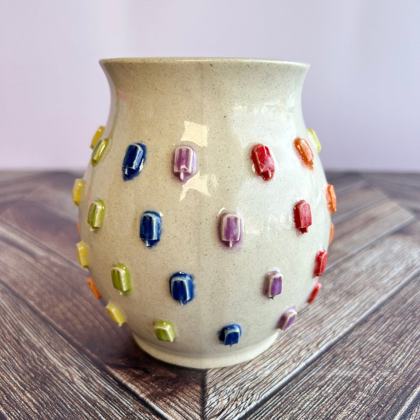 Rainbow Ice Cream 20 Ounce Ceramic Mug