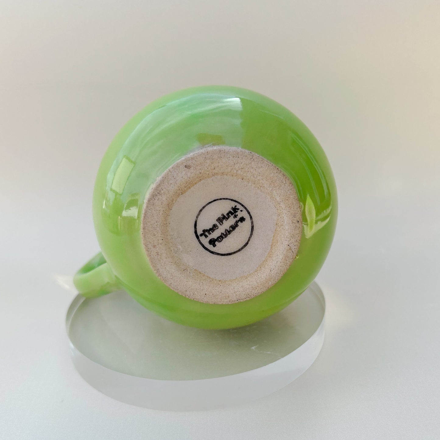 Green Ghost 12 Ounce Ceramic Mug
