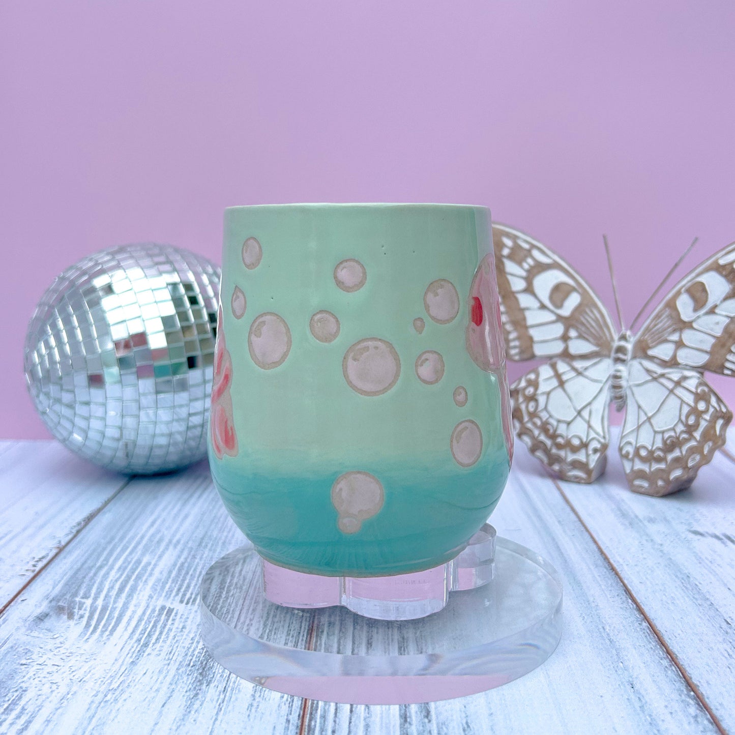 Pink Sea Turtle Ceramic Mug, Handmade Mug, Ceramic Ocean Mug, Beach Mug, Coffee Mug Gift for Her, Beach Lover Mug for Her, Ocean Gift Her