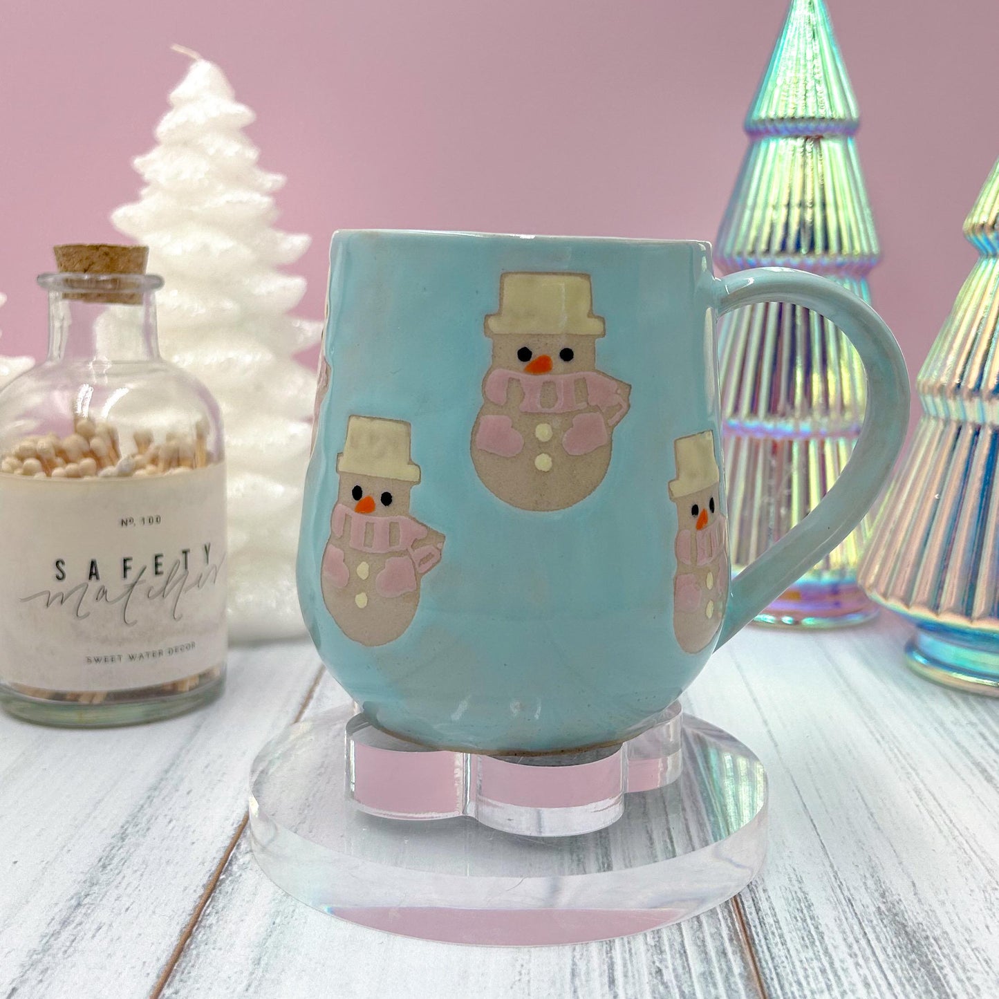 Snowman Ceramic Coffee Mug