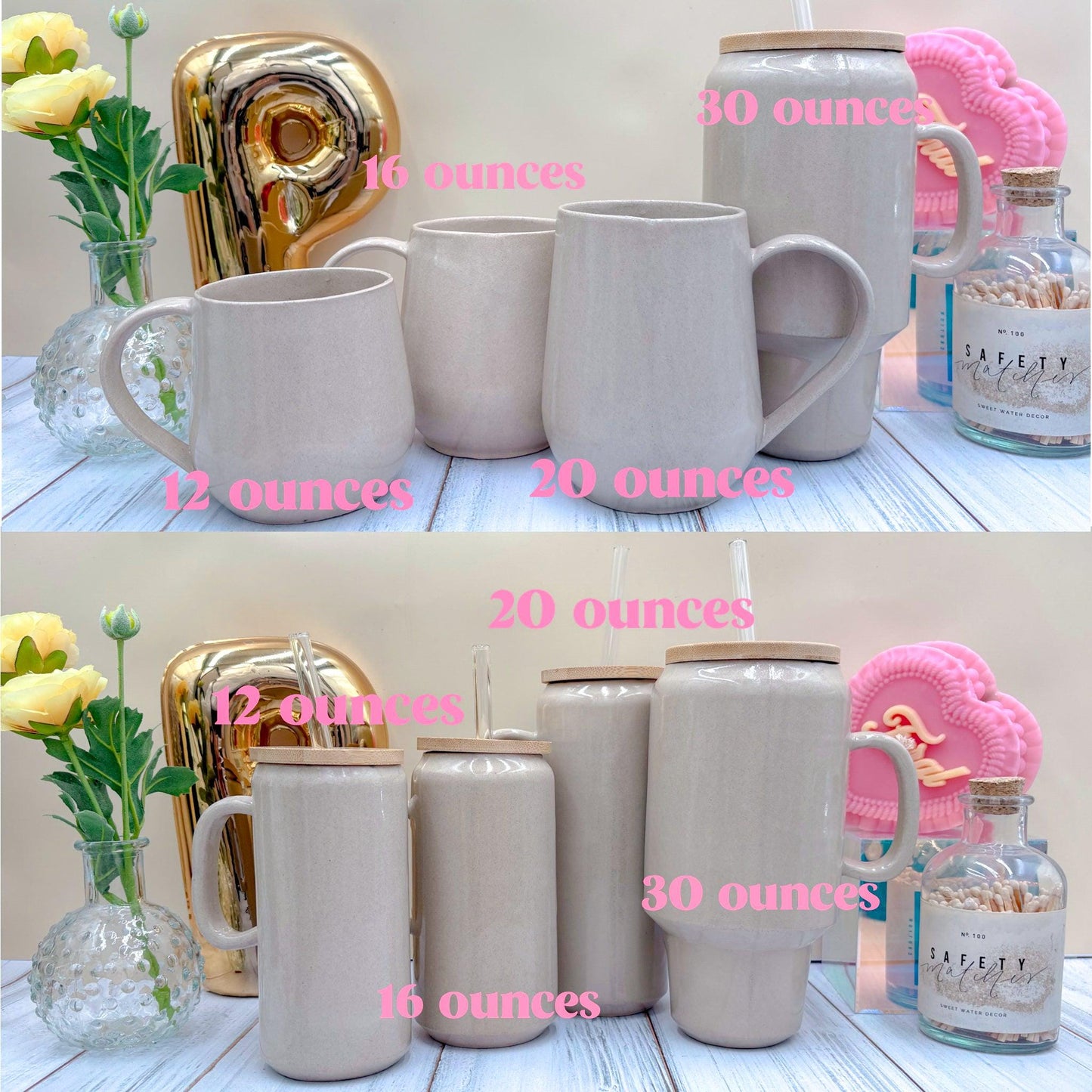 Black Seleton Bunny Spring Ceramic Mug