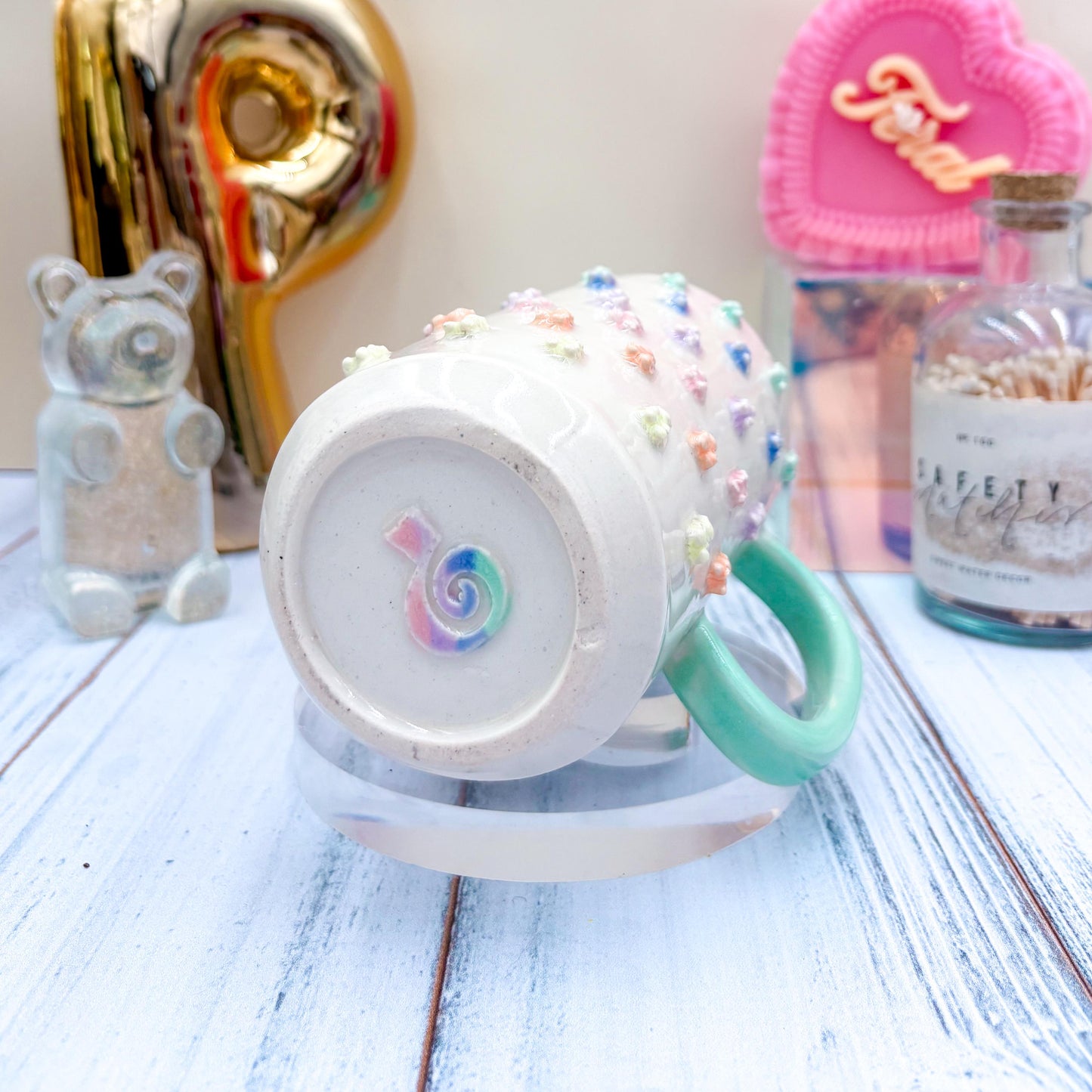 Ombré Gummy Bear Ceramic Tumbler