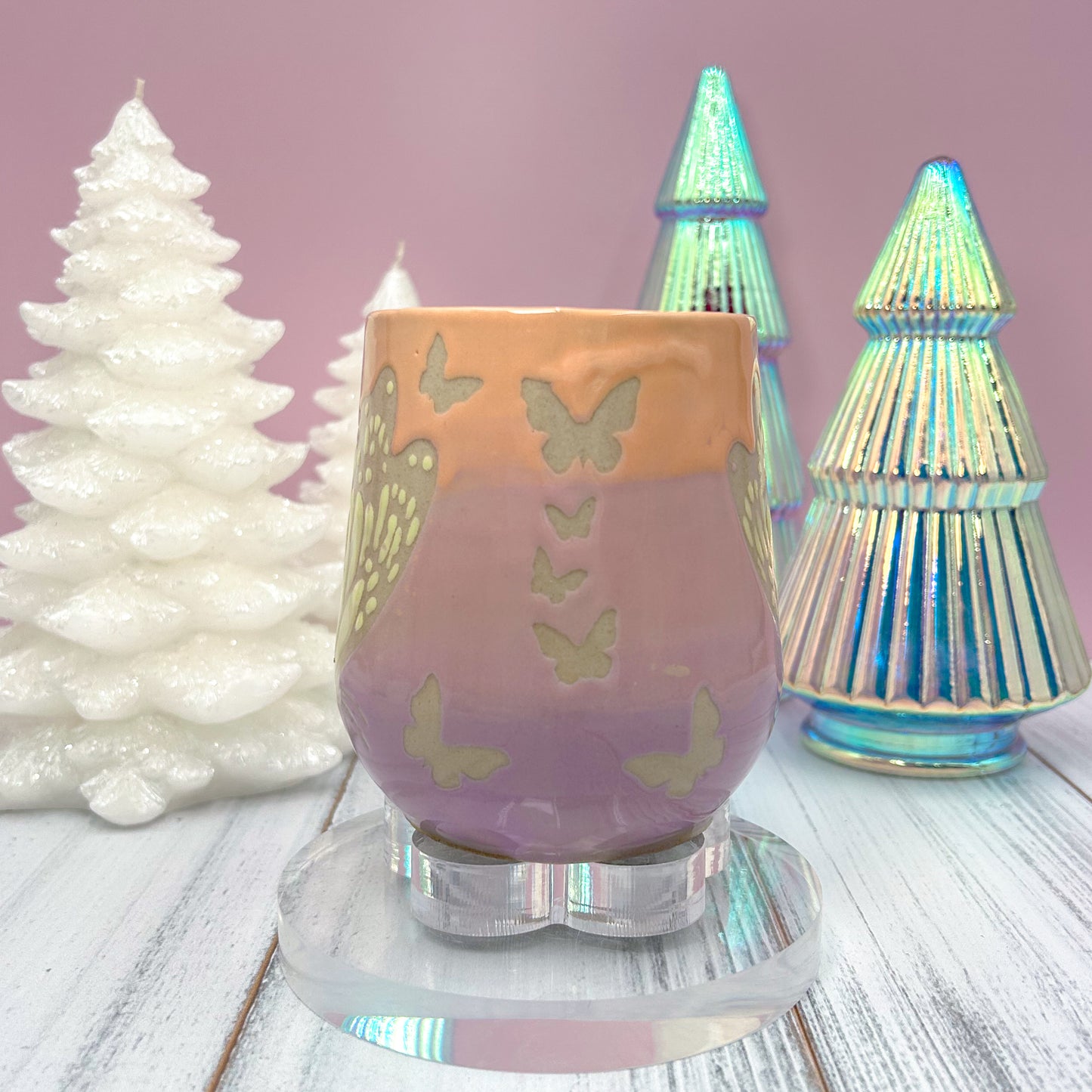 Ombré Butterfly 16 Ounce Mug