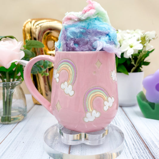 Pink Rainbow Ceramic Mug