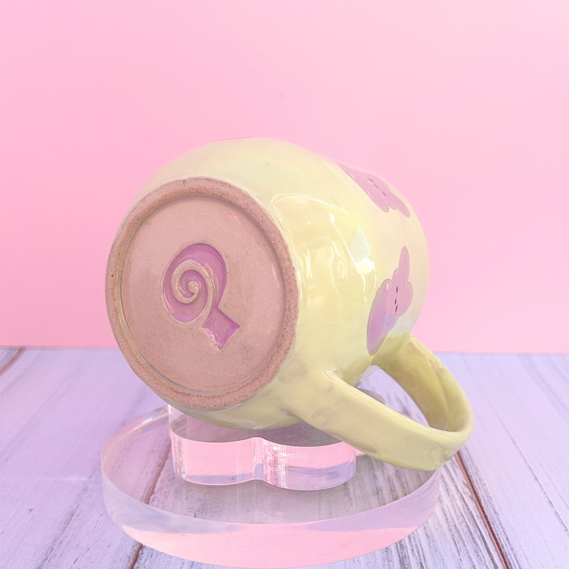 Light Green Bunny Spring Ceramic Mug