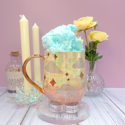 Gold Yellow Sunset Ceramic Mug