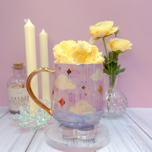 Gold Purple Sunset Ceramic Mug