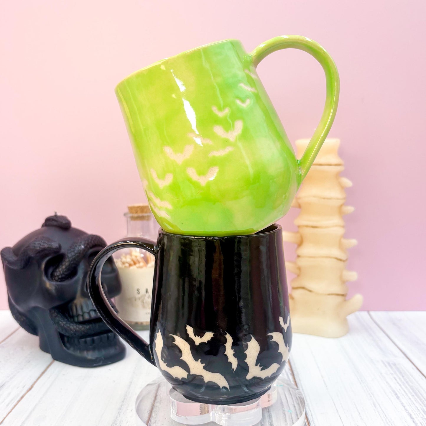 Black Bat Ceramic Mug