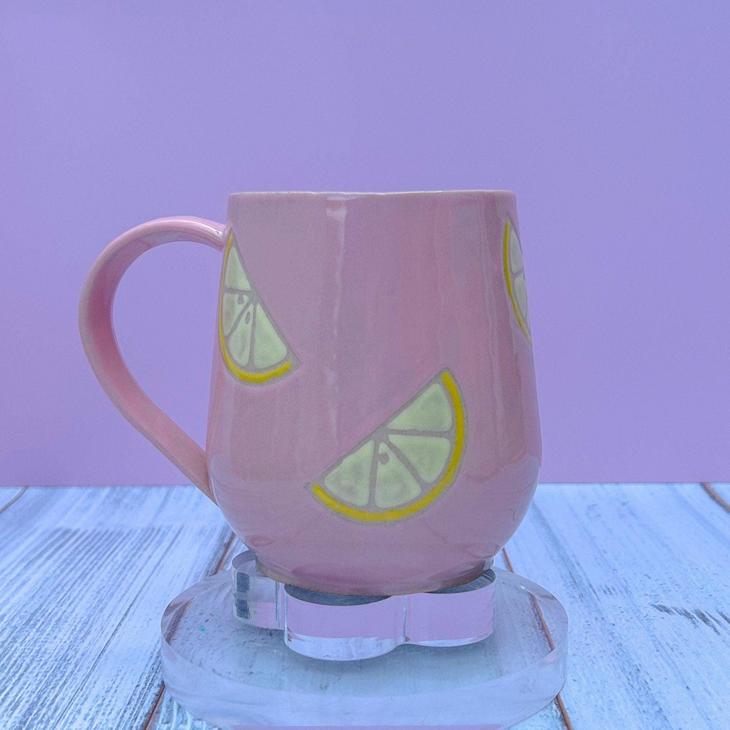 Pink Lemonade Ceramic Mug