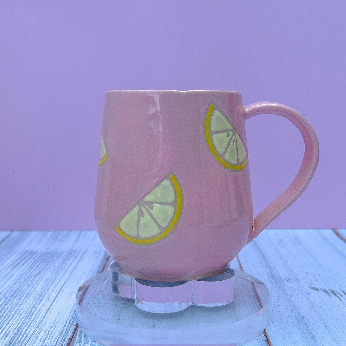 Pink Lemonade Ceramic Mug