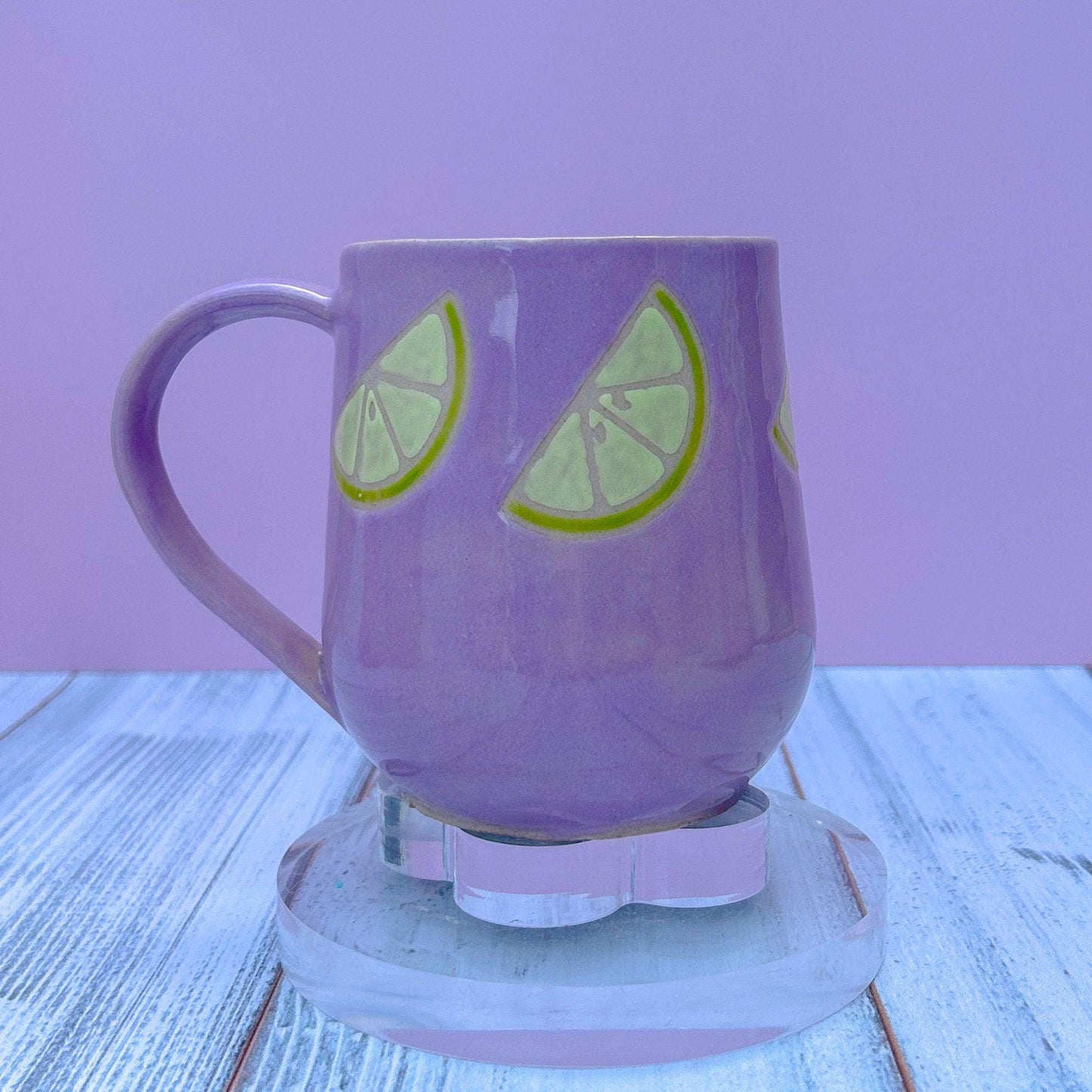 Purple Limeade Ceramic Mug