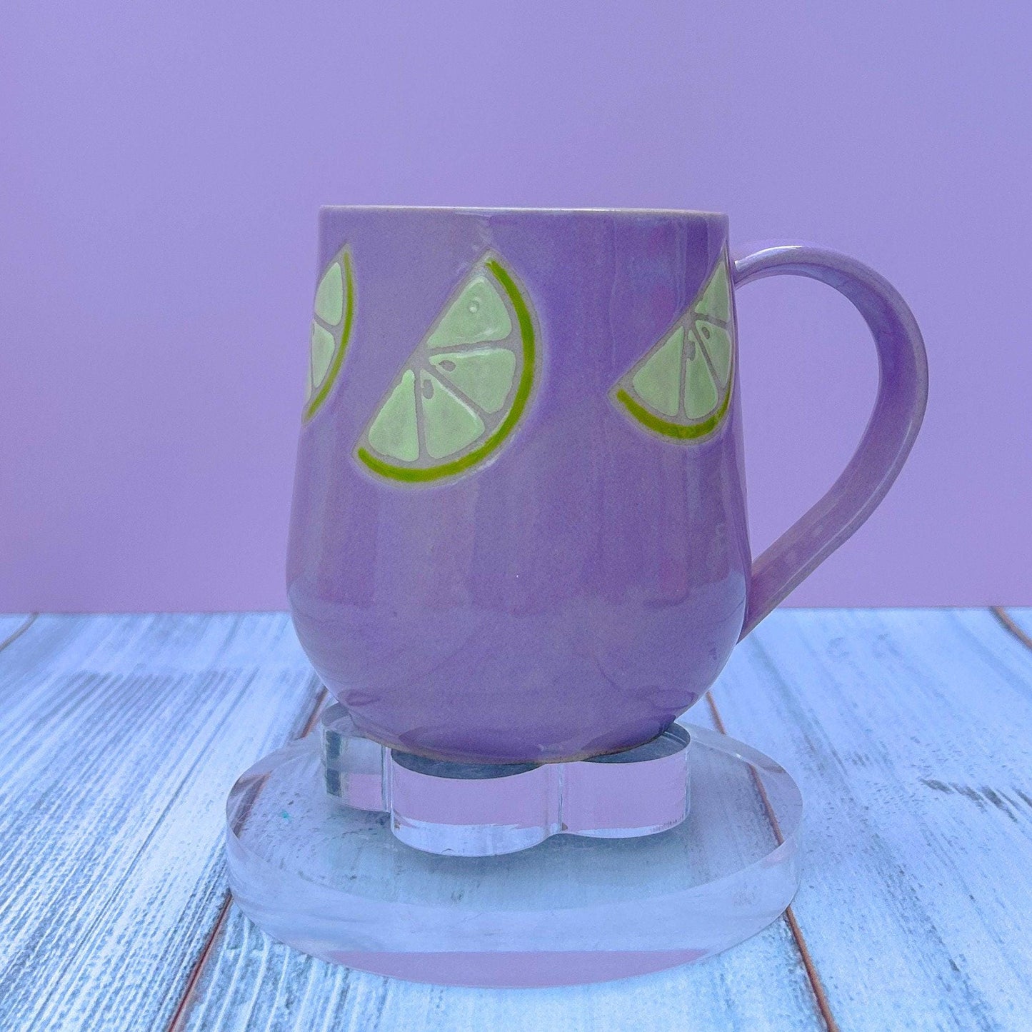 Purple Limeade Ceramic Mug