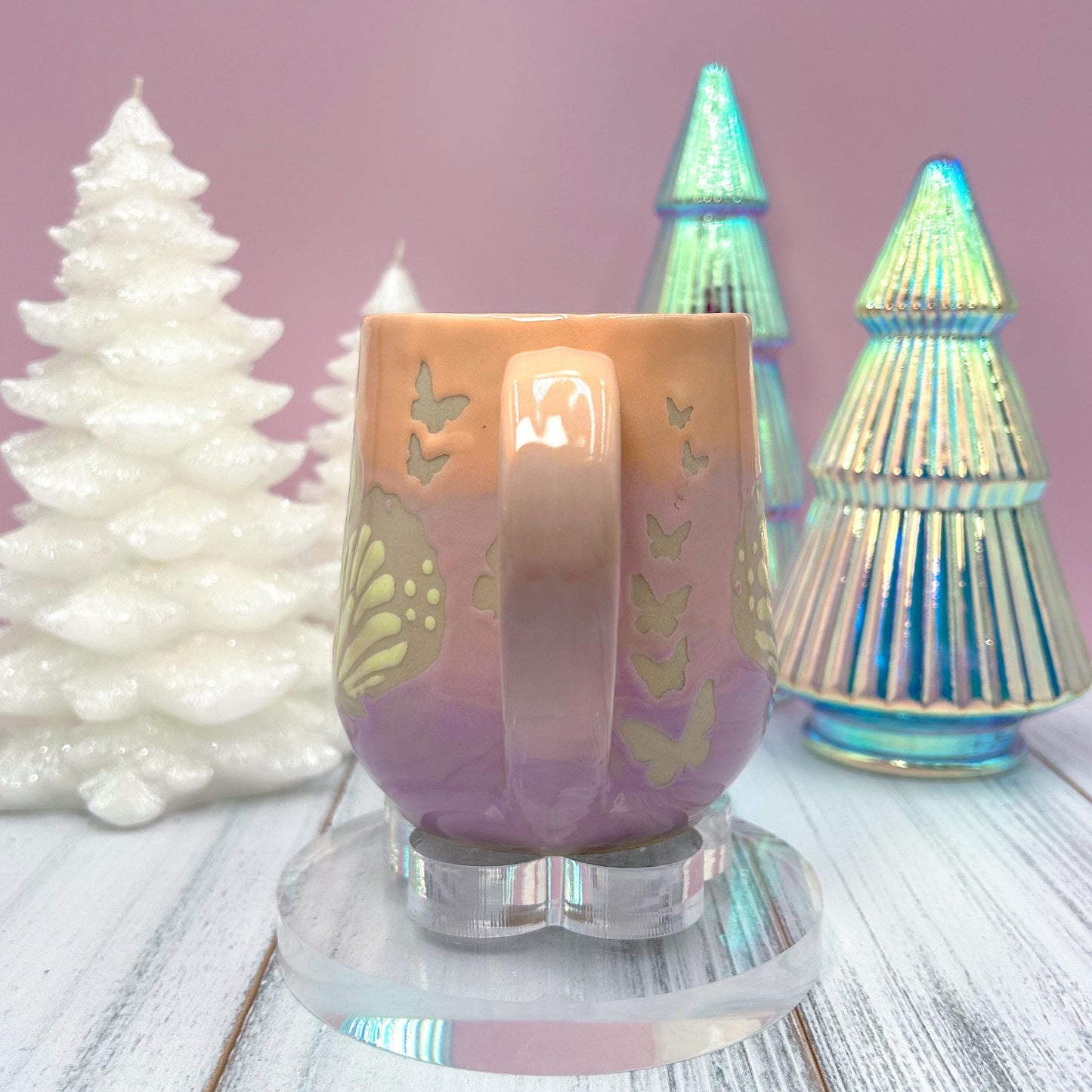 Ombré Butterfly Mug