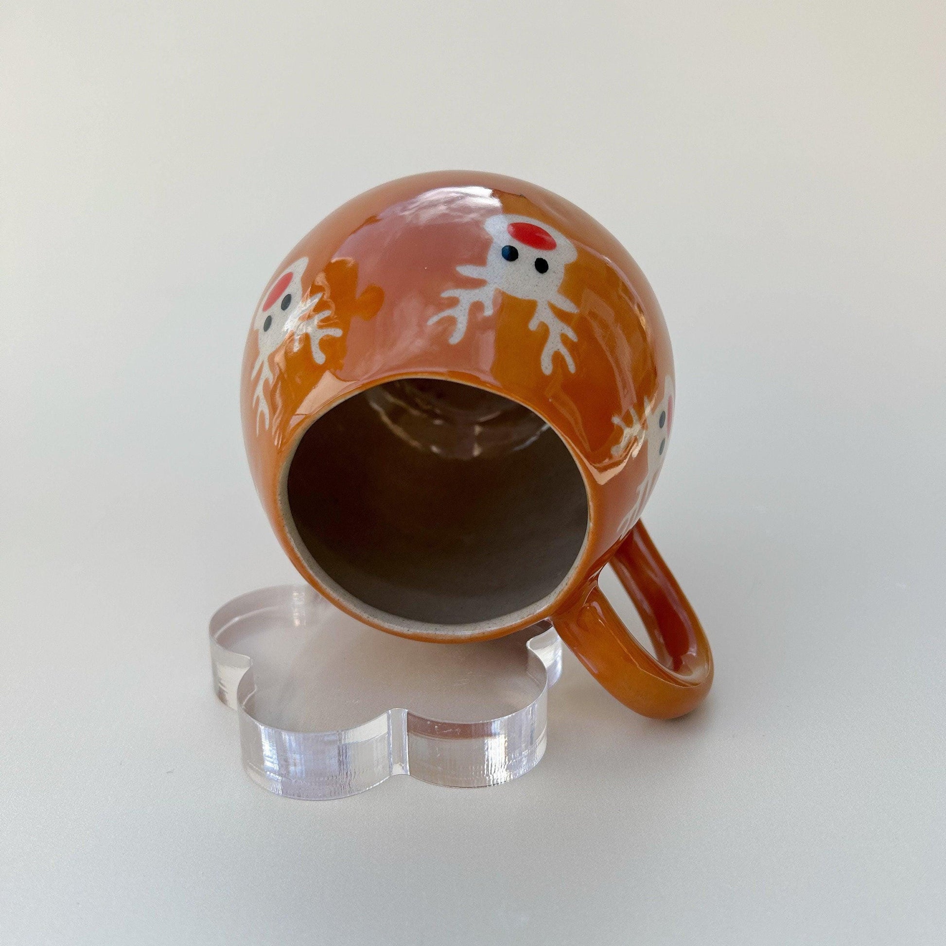 Brown Reindeer 12 Ounce Ceramic Mug