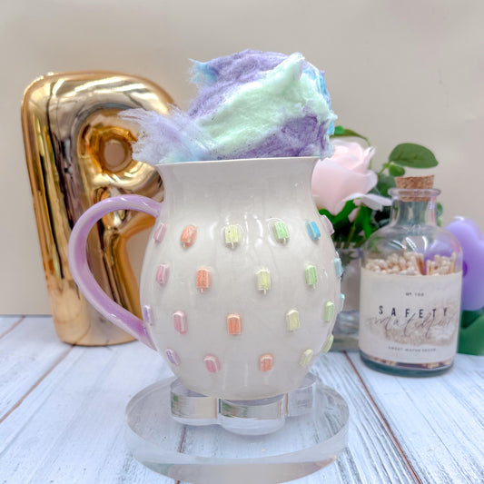 Pastel Rainbow Ice Cream 20 Ounce Ceramic Mug