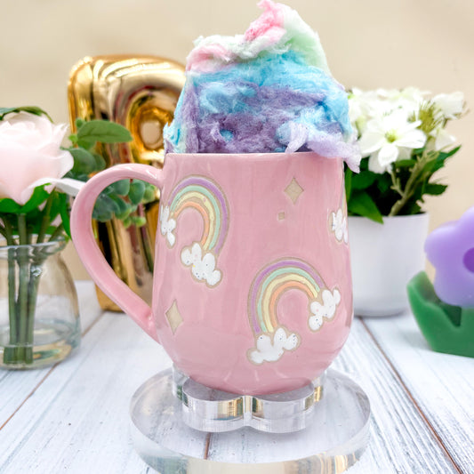 Pink Rainbow Ceramic Mug