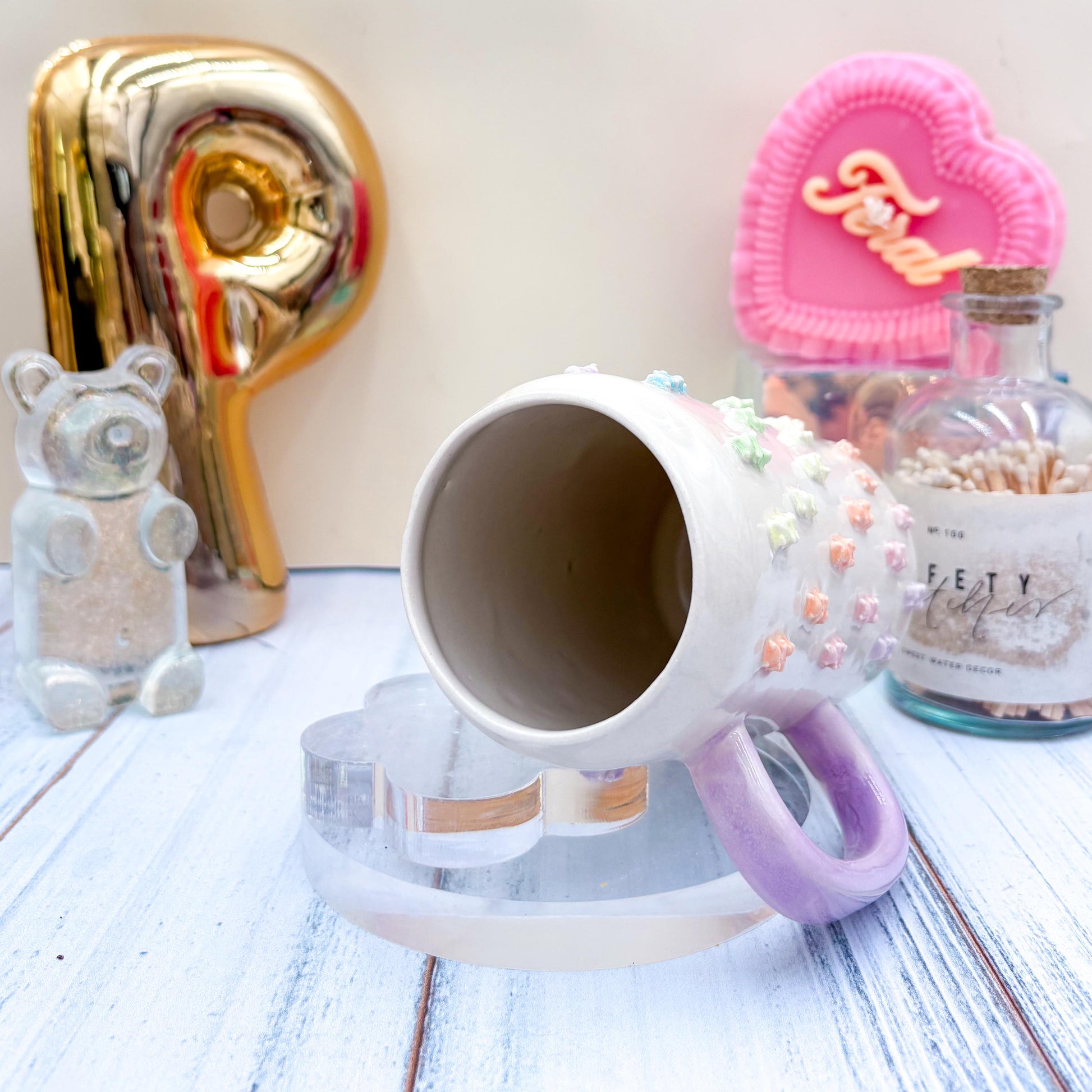 Ombré Gummy Bear Ceramic Tumbler