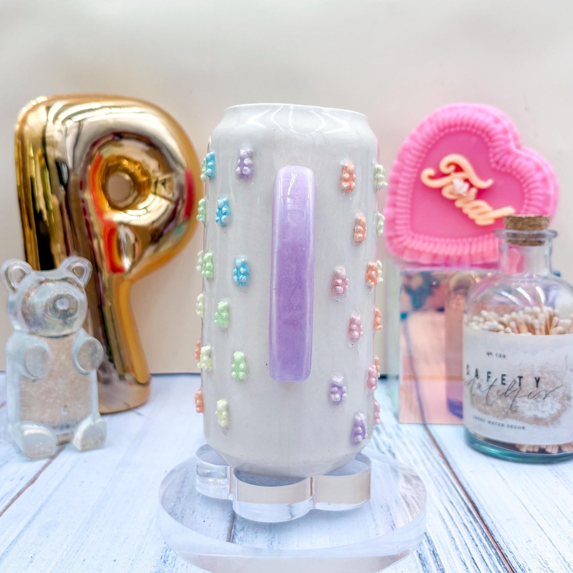 Ombré Gummy Bear Ceramic Tumbler