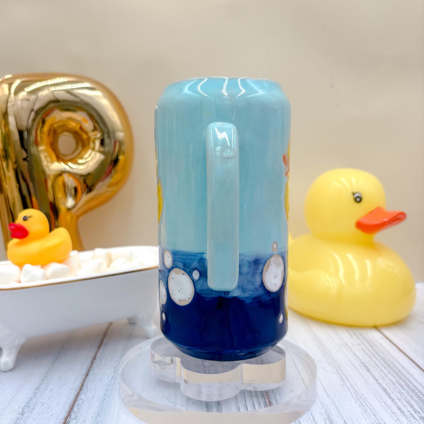 Rubber Ducky Ceramic Tumbler Mug