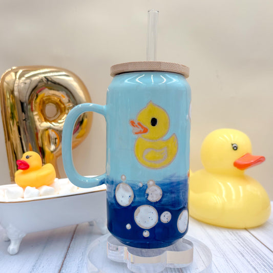 Rubber Ducky Ceramic Tumbler Mug