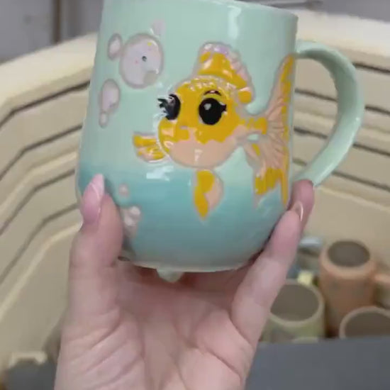 Goldfish Ceramic Mug