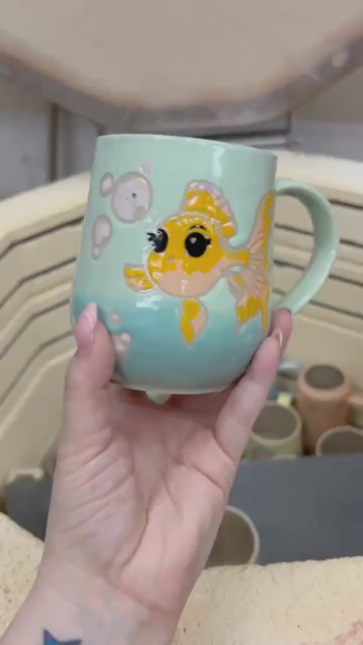 Goldfish Ceramic Mug